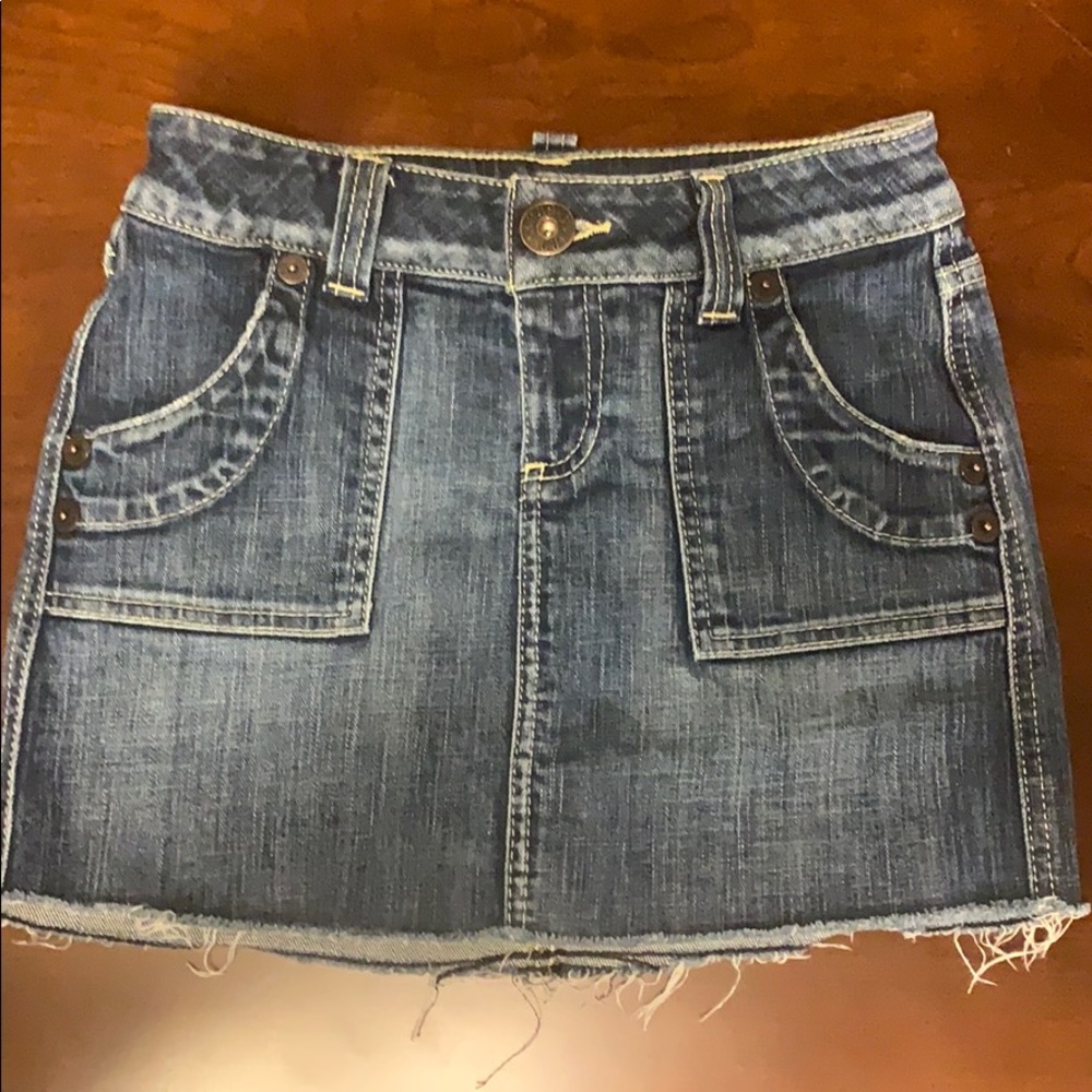 Guess Premium denim  jean skirt.